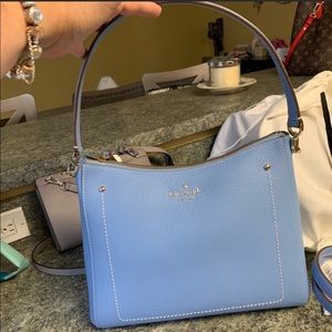 Authentic Kate Spade 100% leather hand bag/wallet!